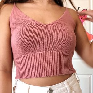 Brandy Melville: knit tank top